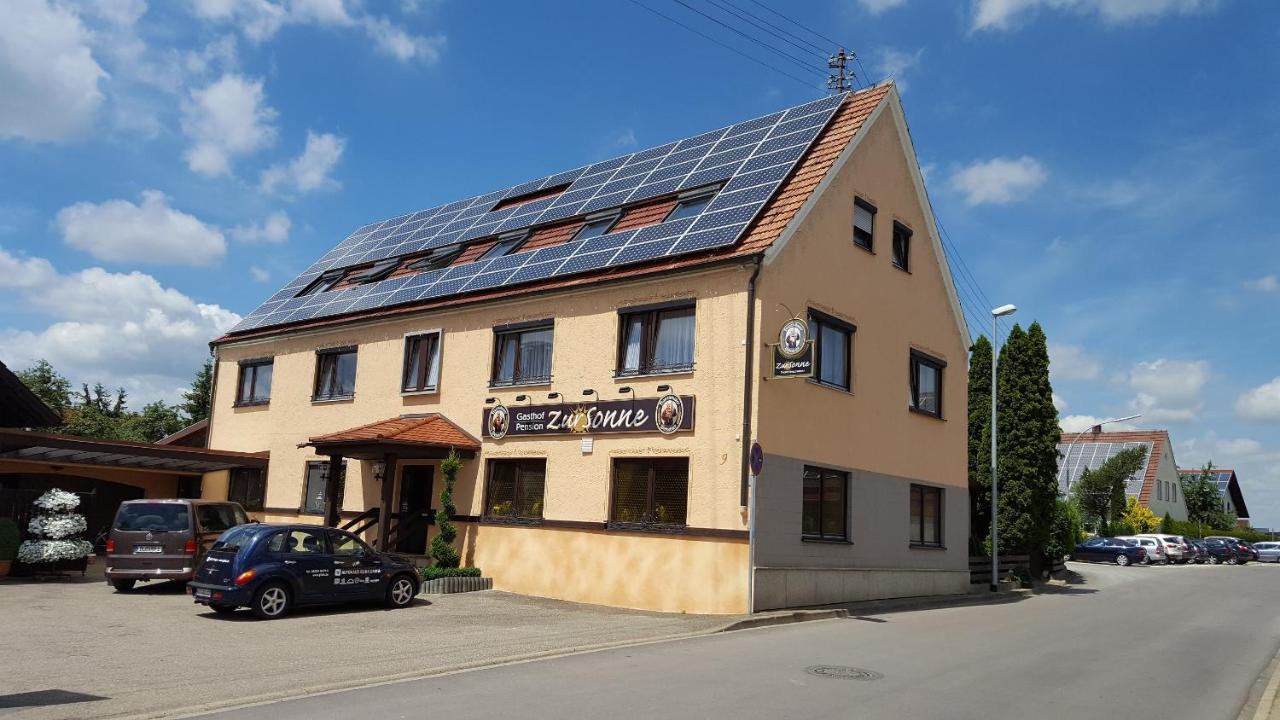 Landgasthof Zur Sonne Dillingen an der Donau Exterior photo